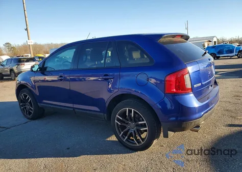 2013 Ford Edge Sel from USA, damaged, VIN 2FMDK3JC2DBC70921